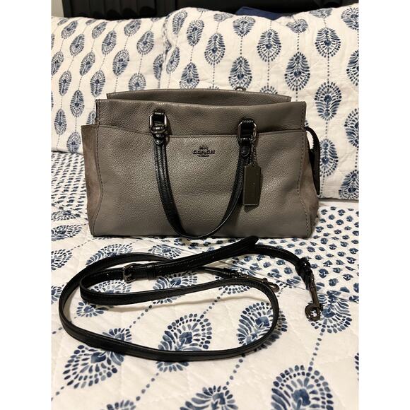 Coach Gray Crossbody Bag - Picture 1 of 10